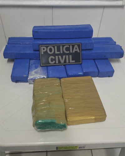 Passageiro é preso em táxi transportando mais de 12 kg de drogas em São Raimundo Nonato