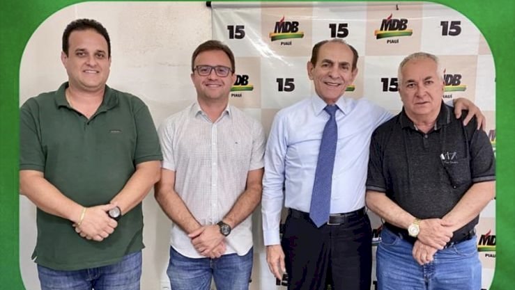 Após reunião com Marcelo Castro, três prefeitos do Progressistas acertam ida para o MDB