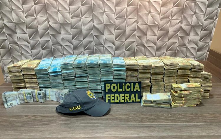 PF apreende R$ 1,6 milhão em dinheiro durante operação contra fraudes em licitações na prefeitura de Oeiras