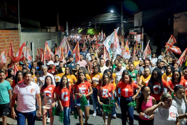 Caminhada do Bairro Milonga confirma favoritismo de Rogério Castro e Rosa Amélia