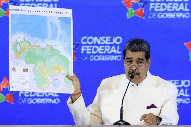 Maduro divulga 'novo mapa' da Venezuela com incorporação de Essequibo e anuncia licenças para explorar petróleo na região