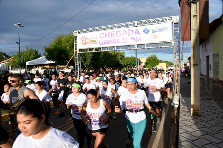 Primeira Corrida contra o Feminicídio de Brasileira-PI reúne mais de 500 participantes