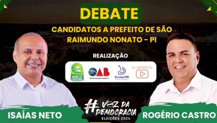 Com mais firmeza nas falas Rogério Castro se sobressai em debate da Rádio Serra da Capivara e OAB