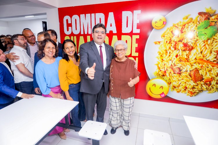 Governo inaugura restaurante popular no Dirceu com almoço e janta a R$ 1